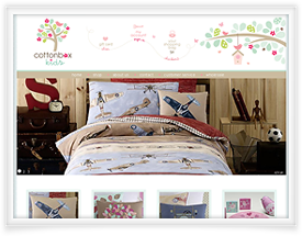 Ecommerce website for Cottonbox