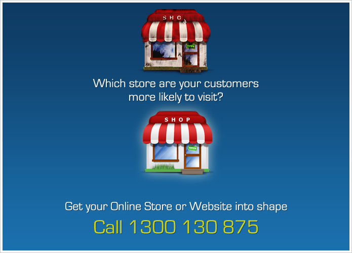 Which store or website are customers likely to walk into?