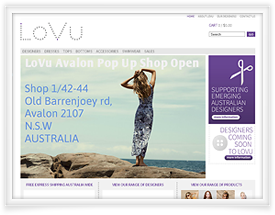 Lovu shopping cart software by SiteSuite
