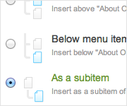 Manage website navigation menus Manage website navigation menus